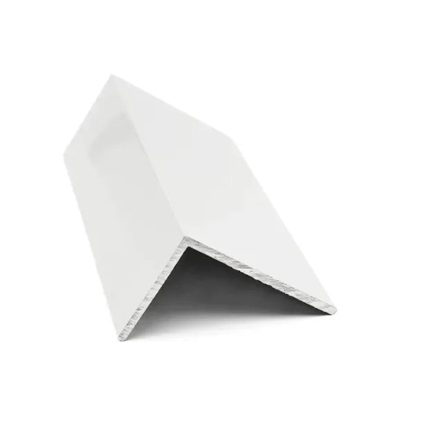 ALUM. ANGLE 2 x 3 x 1/8 @ 20' - White image