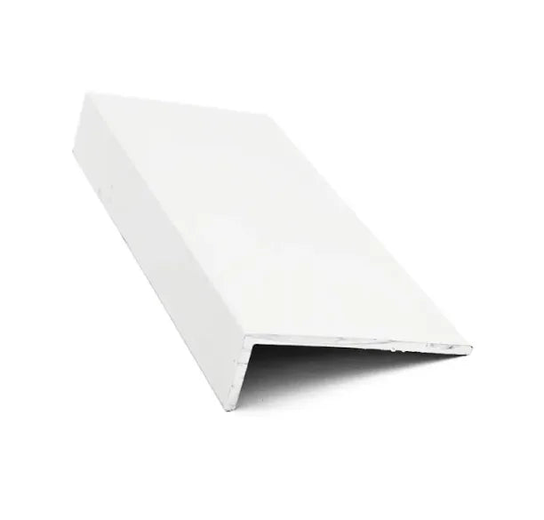 ALUM. ANGLE 1 x 3 x 1/8 @ 20' - White image