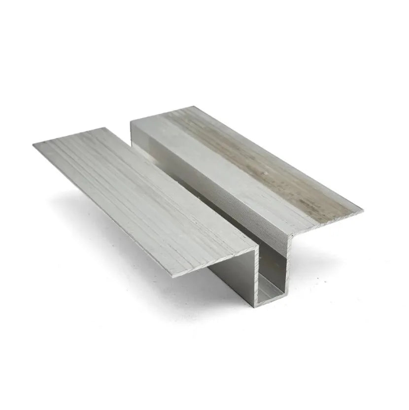 ACCORDION RECESSED TRACK @ 20' MILL FINISH image 0