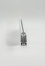 BOTTOM BAR FOR BUG / SOLAR SCREEN @ 24' - White image