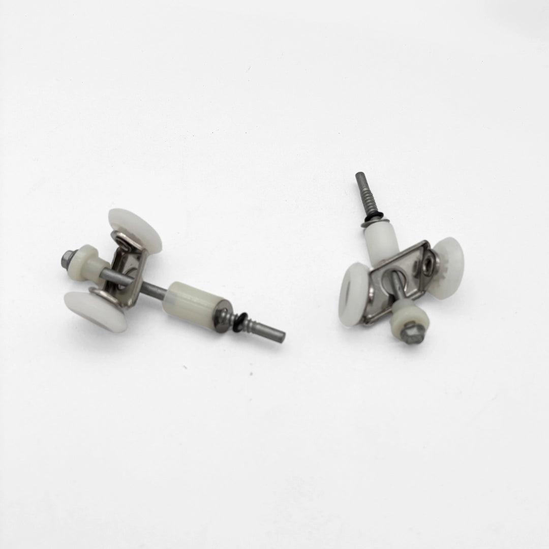 10 X 3 ACCORDION SCREW, #10 WHEEL, HAT BUSHING, 5/8 BUSHING ASSEMBLY