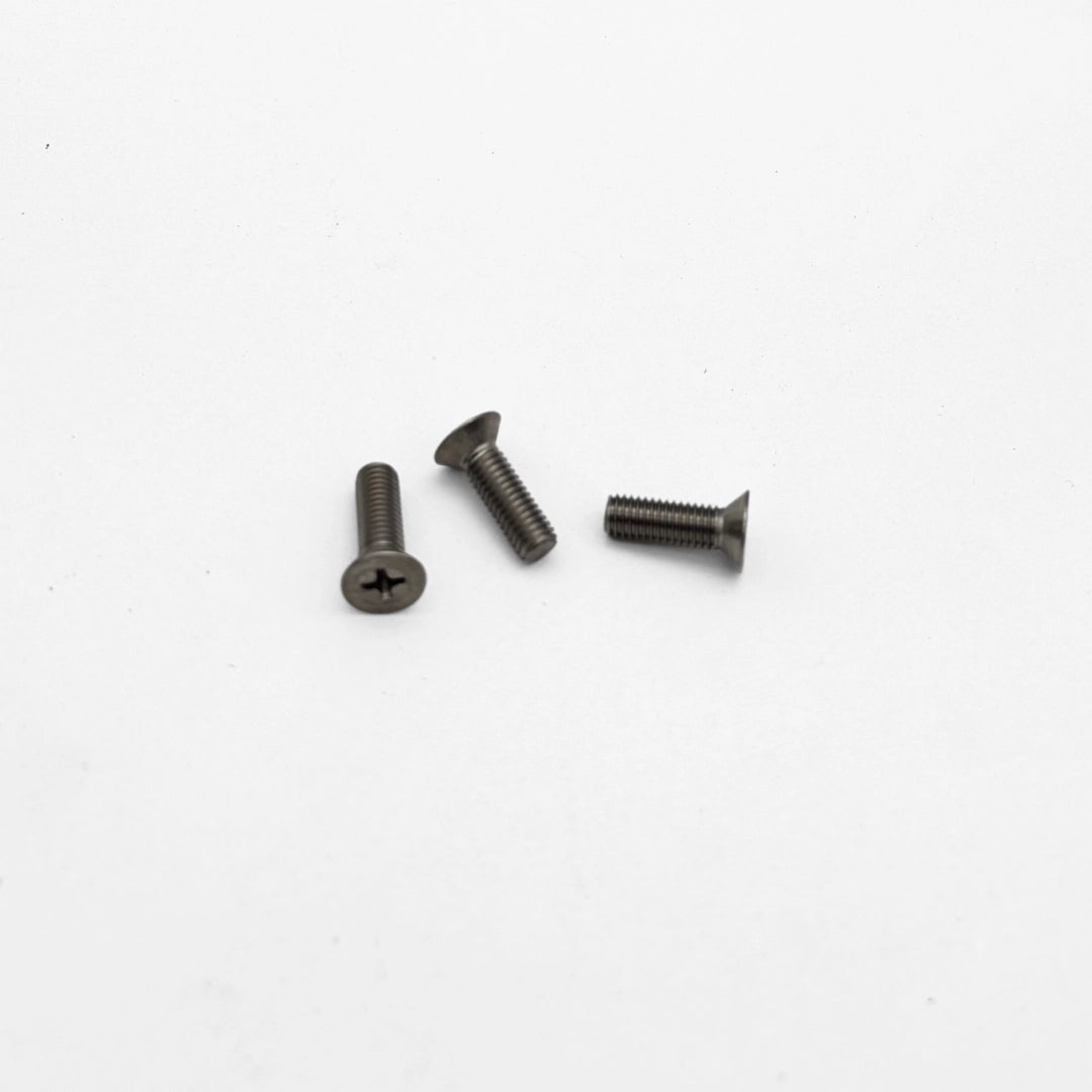 FLAT PHIL M/S 18-8 SST - M5 x .8 x 16 (SCREW)