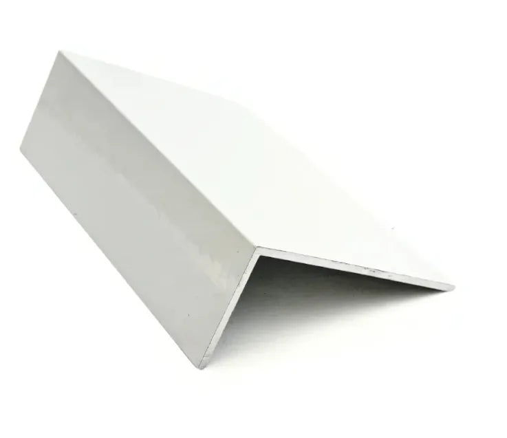 ALUM. ANGLE 2 x 4 x 1/8 @ 20' - White image