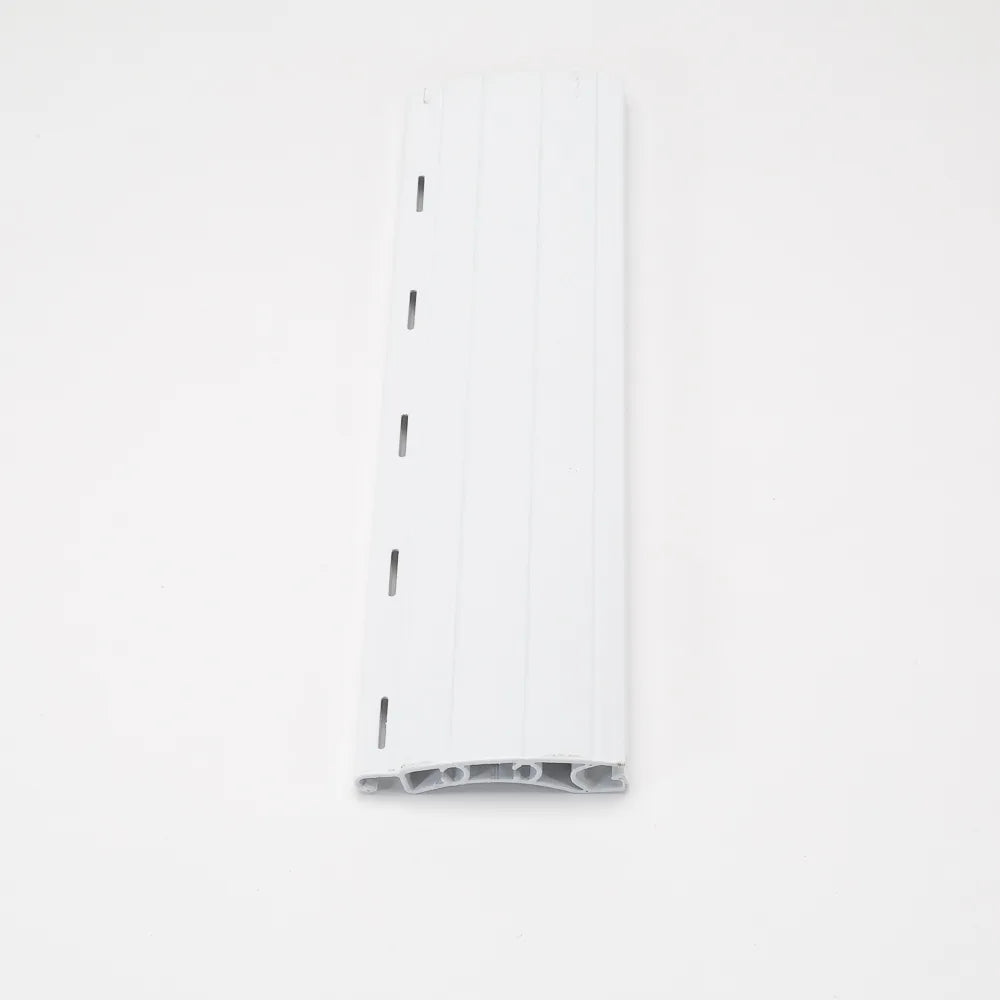 60mm SLAT END RETENTION WHITE @ 24' - White image