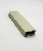 ALUM. TUBE 1 x 2 x 1/8 @ 24' - Ivory image