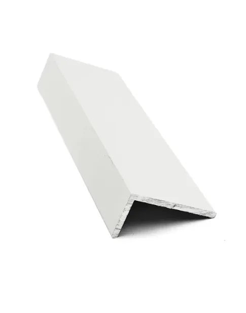 ALUM. ANGLE 1 x 2 x 1/8 @ 20' - White image