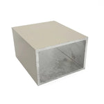 ALUM. TUBE 4 X 6 X 1/4 - Beige, 20' image