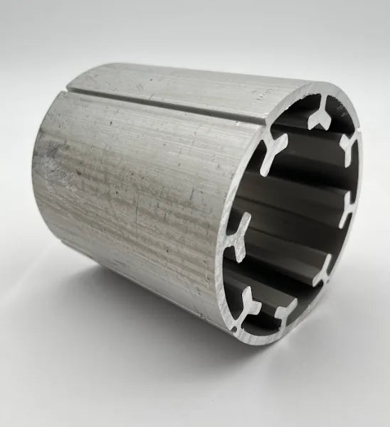 TUBE 100MM OD (70MM ID) ALUMINUM-ROUND @ 24' FOR SINGLE WALL image 0