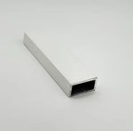 ALUM. TUBE 1 x 2 x 1/8 @ 24' - White image