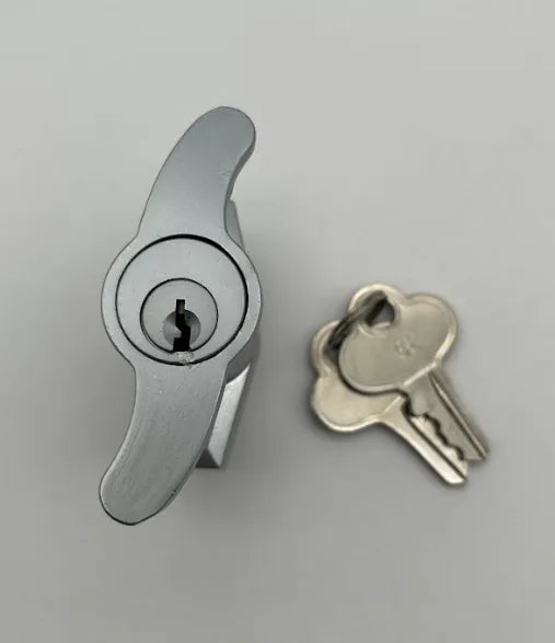 GENESIS HANDLE LOCK SILVER image 0