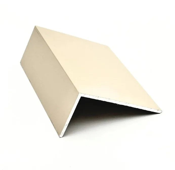 ALUM. ANGLE 2 x 4 x 1/8 @ 20' - Beige image