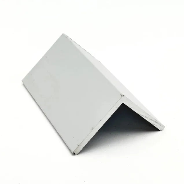 ALUM. ANGLE 3 x 3 x 1/4 @ 20' - White image